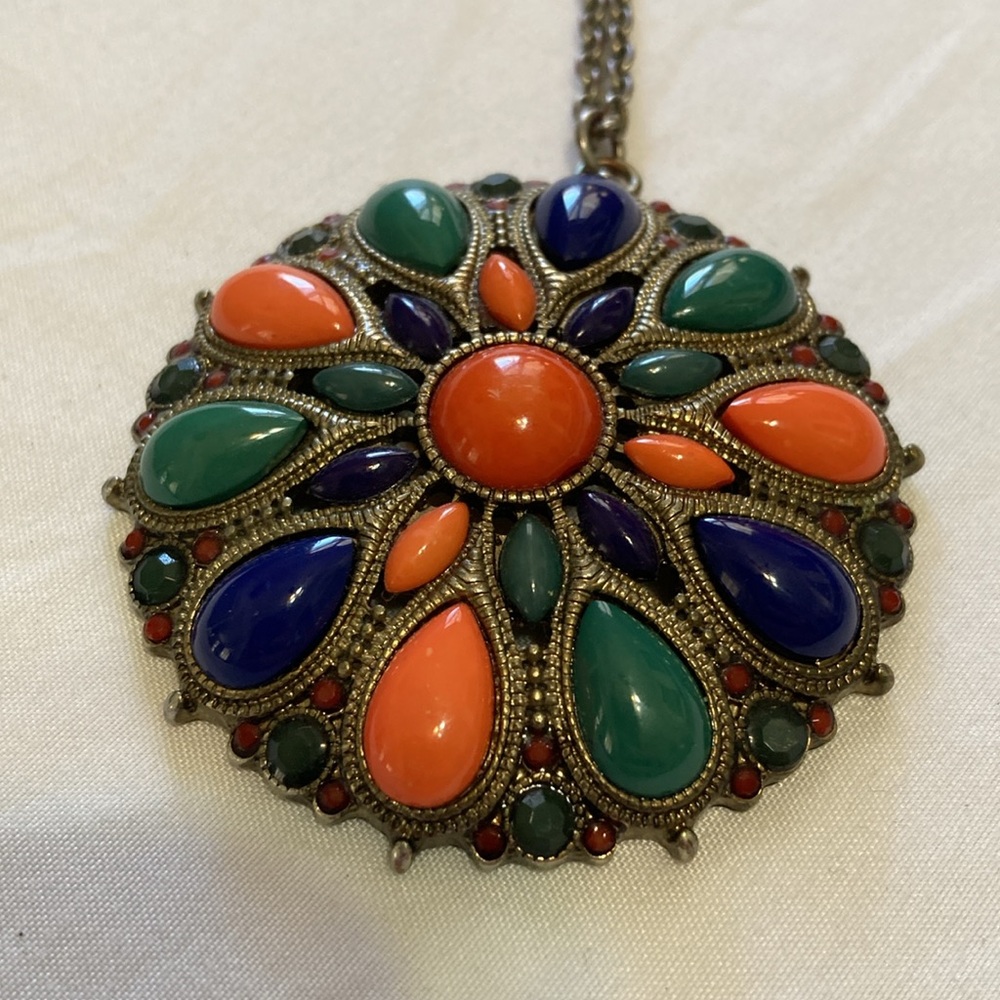 Cowgirl Chic, Boho Chic 90’s Necklace . Great for festivals or a night o…